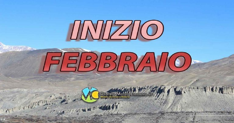 Meteo Italia – partenza di febbraio sotto l’alta pressione, temperature in aumento entro il primo weekend