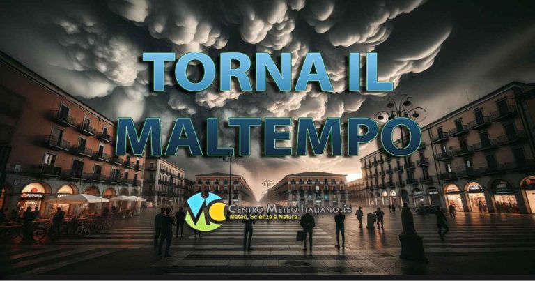 Meteo – Passaggio perturbato al nord Italia, poi alta pressione in riforzo nel weekend