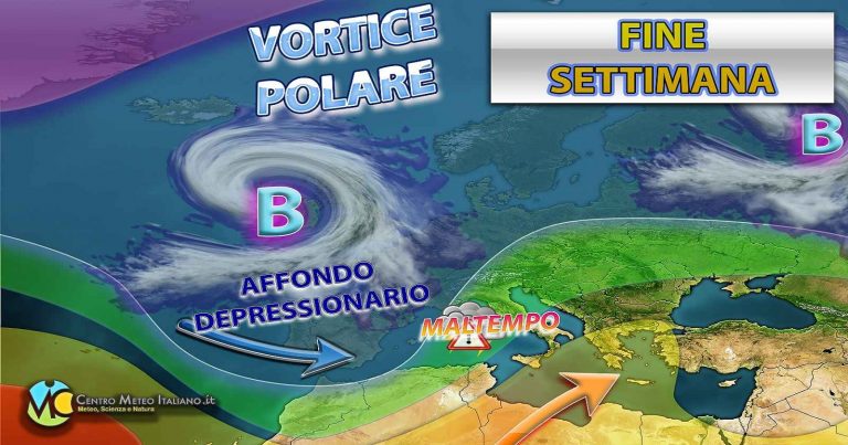 Meteo – Inverno che torna ad essere dinamico, in arrivo maltempo e neve nel medio termine