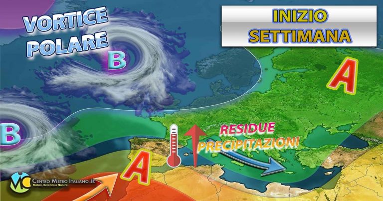 Meteo – Ancora maltempo in arrivo in Italia, con piogge e nevicate in montagna: i dettagli