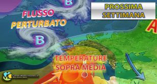 Meteo Italia - torna l'alta pressione e le temperature sopra media
