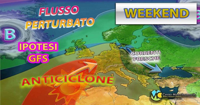 Meteo – Anticiclone dirompente porta stabilità e prevalente bel tempo in Italia fino al Weekend: i dettagli