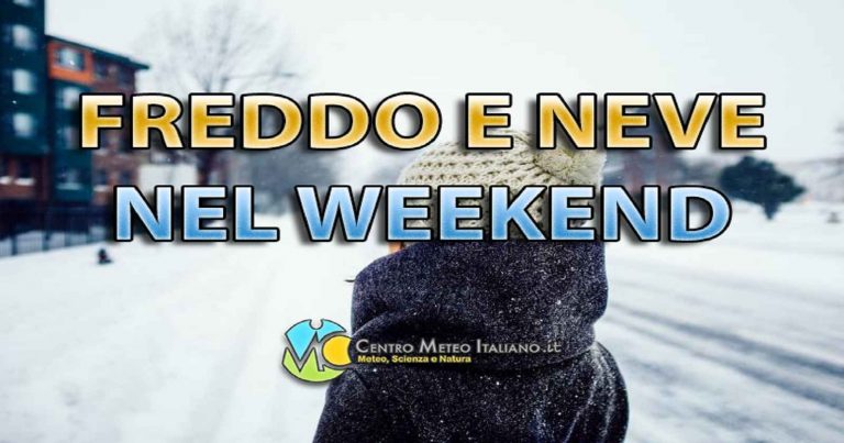 Meteo – Impulso polare nel weekend con maltempo in Italia e nevicate a quote medio-basse, anche abbondanti Meteo – Impulso polare nel weekend con maltempo in Italia e nevicate a quote medio-basse, anche abbondanti
