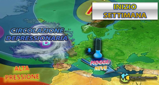 Meteo Italia - diverse fasi instabili in questa prima decade di marzo