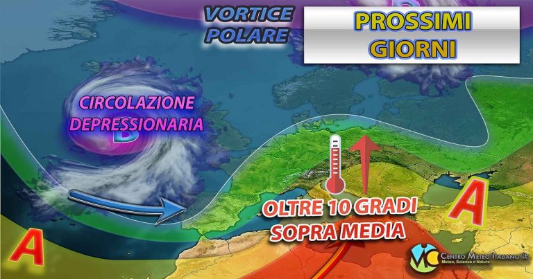 Meteo – Italia divisa a metà tra il maltempo e un richiamo di correnti più calde nei prossimi giorni: i dettagli