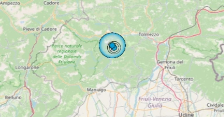 Forte scossa di terremoto in Friuli, controlli in corso per verificare eventuali danni. Repliche nella notte