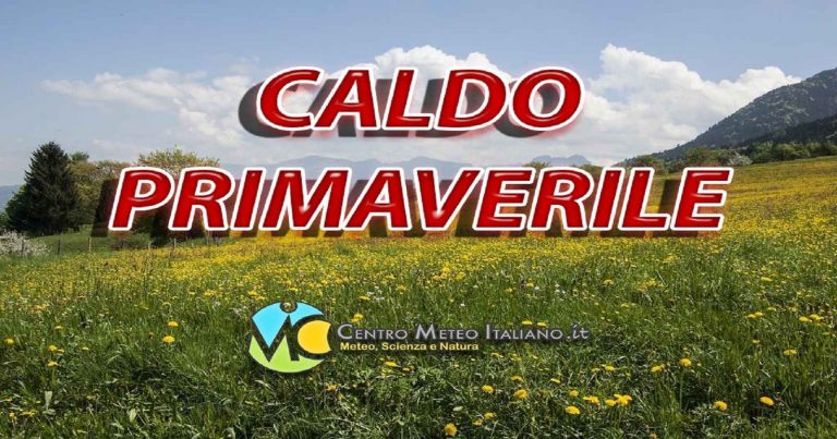 Meteo – Arriva l’anticiclone sub-tropicale, specie nel weekend, con clima primaverile e fino a sfiorare i 30°C Meteo – Arriva l’anticiclone sub-tropicale, specie nel weekend, con clima primaverile e fino a sfiorare i 30°C