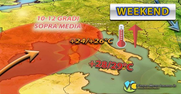 Meteo - Anticiclone superstar torna ad espandersi sull'Italia fino al Weekend, i dettagli