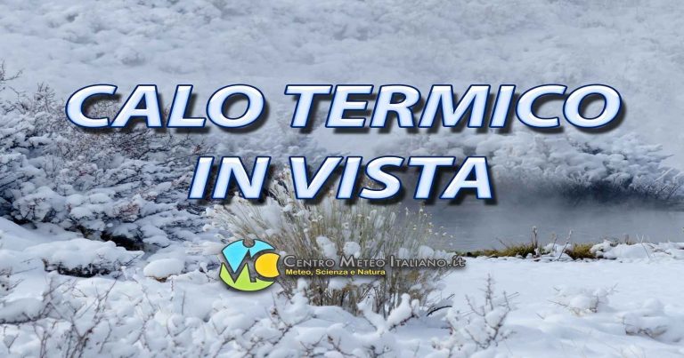 Meteo – Crollo delle temperature atteso per la prossima settimana, torna la neve in montagna; i dettagli