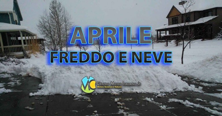 Meteo Italia – piogge, temporali e neve accompagnati da clima freddo insisteranno fino al 25 aprile