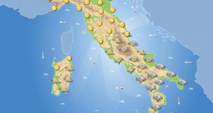 Previsioni meteo in Italia per domani 18 maggio 2024