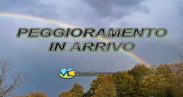 Meteo Italia - nuovo peggioramento in arrivo nei prossimi giorni