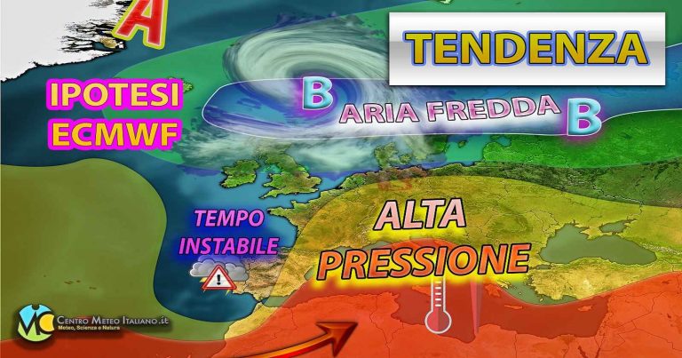 Meteo – Settimana nuovamente dominata dall’alta pressione, ecco le previsioni