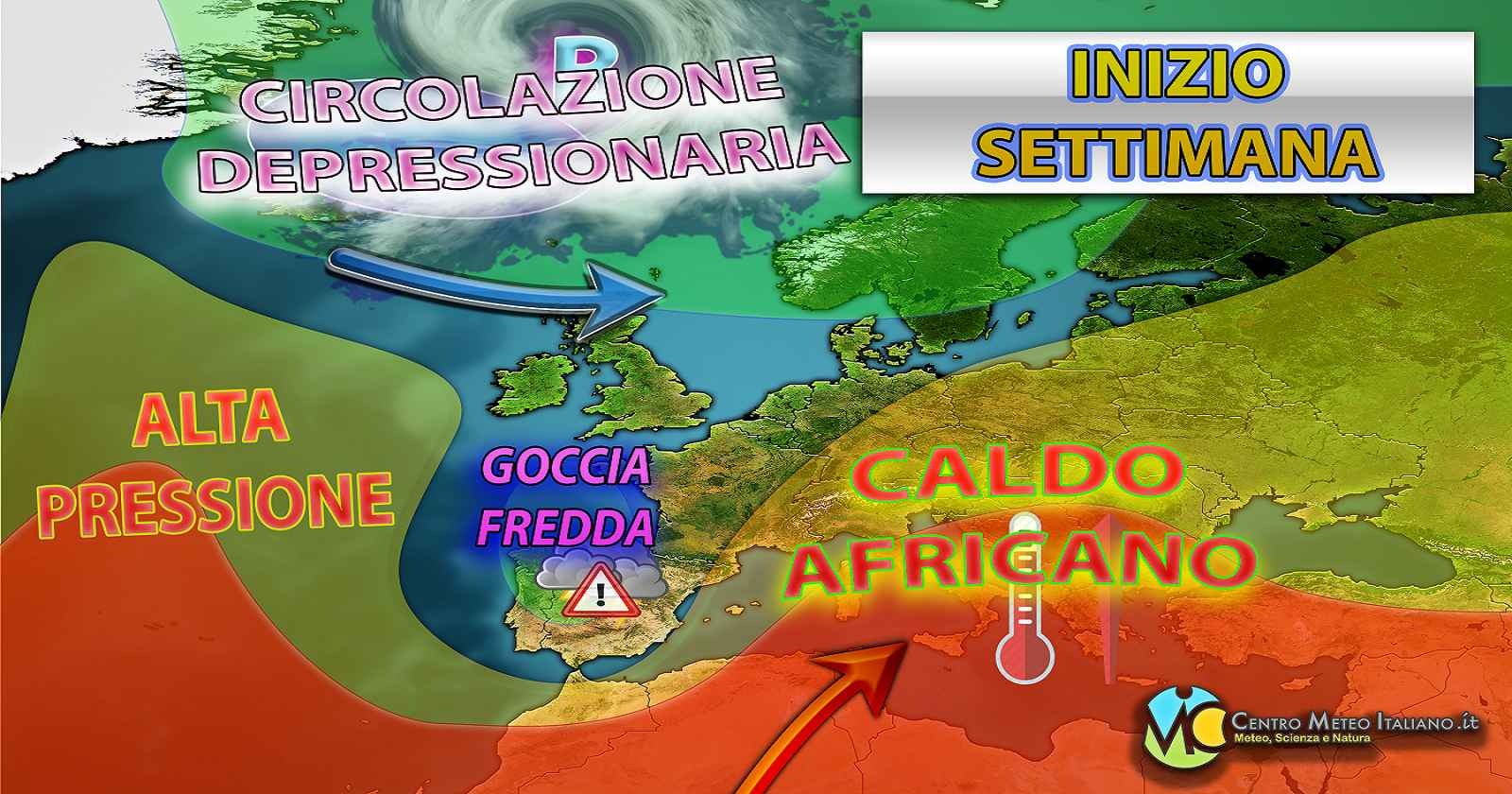 Ondata di caldo per la prossima settimana