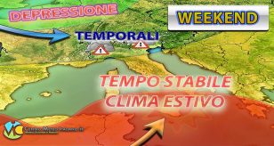 Meteo - Weekend infestato da qualche temporale in Italia, ma nel complesso sarà stabile: i dettagli
