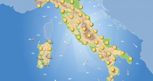 Previsioni meteo in Italia per domani 18 giugno 2024