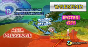 Meteo - Calo termico nel prossimo Weekend e con temporali in arrivo in Italia: i dettagli