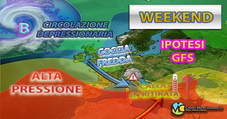 Meteo – Calo termico nel prossimo Weekend e con temporali in arrivo in Italia: i dettagli