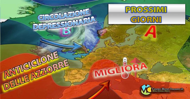 Meteo Italia – Maltempo con le ore contate, in arrivo l’anticiclone africano con tanto sole e caldo in aumento