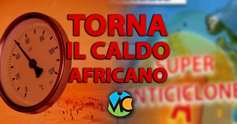 Meteo – Ondata di caldo in arrivo da metà settimana, attese temperature oltre i +35°C