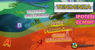 Meteo Italia - alta pressione in vista e caldo in aumento entro metà mese