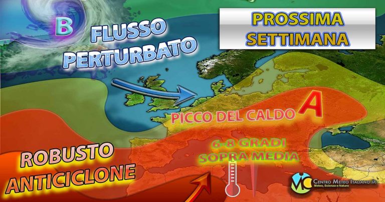 Meteo – Estate in ripresa, tendenza meteo per la fine di Luglio e l’avvio di Agosto. I dettagli