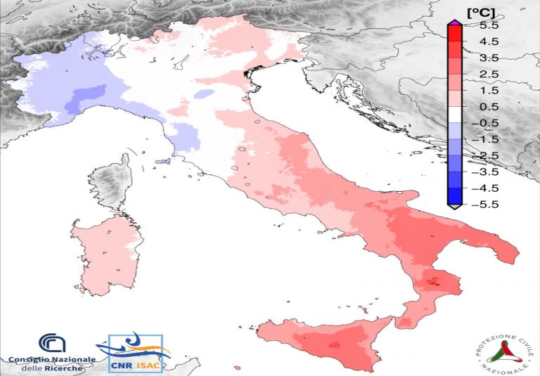 Meteo – Estate al via fresca e piovosa al nord, calda e secca al sud; i dati del CNR