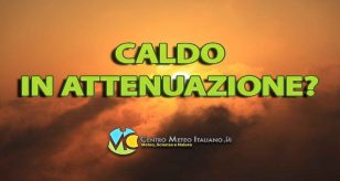 Meteo Italia - attenuazione del caldo nel primo weekend di agosto