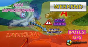 Meteo - Lieve cedimento dell'Anticiclone, peggioramento in vista nel Weekend con possibili nubifragi