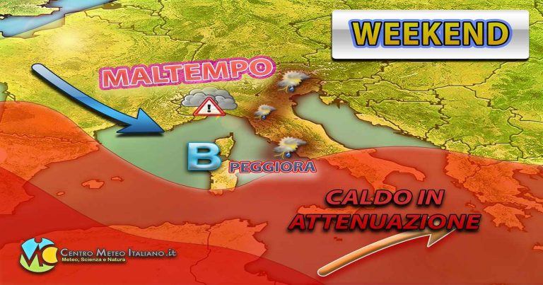 Meteo – Colpo all’Estate, cavo perturbato porta temporali, calo termico e possibili nubifragi: i dettagli Meteo – Colpo all’Estate, cavo perturbato porta temporali, calo termico e possibili nubifragi: i dettagli
