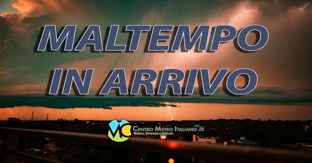 Meteo Italia - temporali in vista con temperature in calo