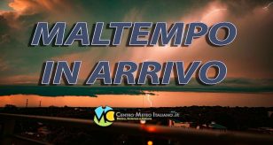 Meteo Italia - temporali in vista con temperature in calo