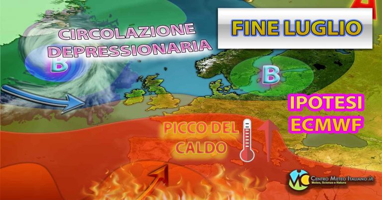 Meteo – Estate a senso unico con tanto caldo fino all’inizio di Agosto