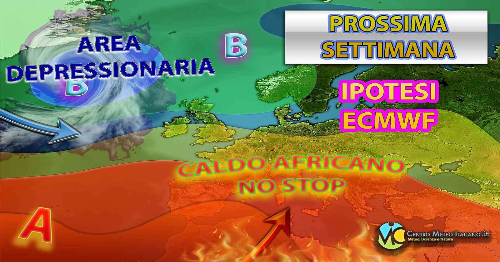 Caldo no stop anche per la prossima settimana sul Mediterraneo