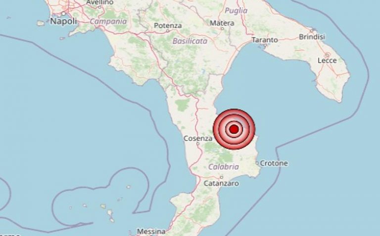 Forte terremoto M 5.0 in Calabria: avvertito anche in Puglia, Basilicata e Sicilia. Tantissime segnalazioni