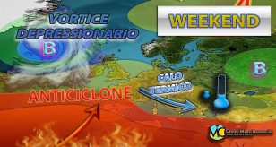 Meteo - Lieve cedimento dell'Anticiclone in vista nel Weekend, con più temporali e lieve calo termico: i dettagli