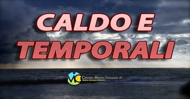 Meteo Italia – Instabilità con molti temporali pomeridiani, ma nei prossimi giorni nuova spinta africana Meteo Italia – Instabilità con molti temporali pomeridiani, ma nei prossimi giorni nuova spinta africana