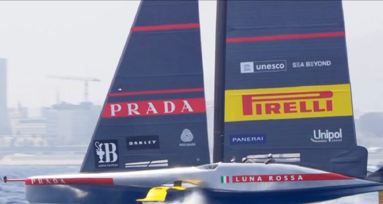 America’s Cup 2024, il risultato della prima regata preliminare di Luna Rossa