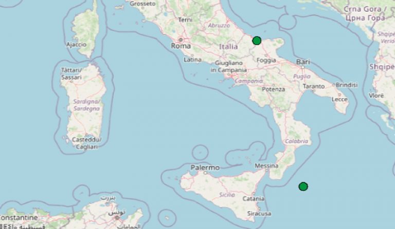 Terremoto oggi in Puglia, venerdì 23 agosto 2024: scossa registrata in provincia di Foggia – Dati INGV