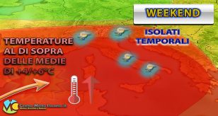 Meteo - Weekend insidiato dal maltempo, ma l'Estate prosegue sulla maggior parte del Paese: i dettagli