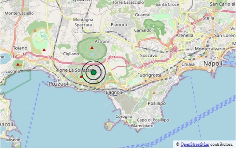 Terremoto oggi 30 agosto 2024: scossa avvertita in Campania