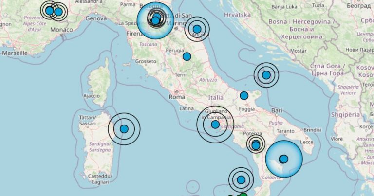 Terremoto oggi, giovedì 3 ottobre 2024: doppia scossa registrata in Sicilia – Dati Ingv