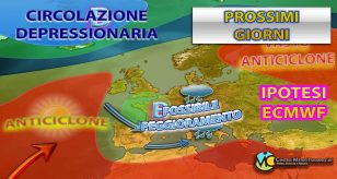 Meteo Italia - affondo perturbato e tempo in peggioramento entro il weekend