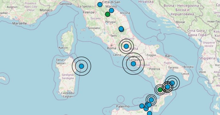 Terremoto in Italia oggi, venerdì 6 settembre 2024: le scosse di giornata | Dati INGV