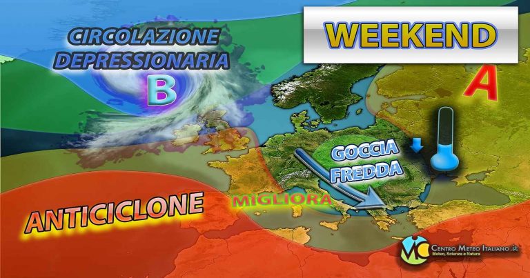 Meteo – Alle porte di un Weekend con poche piogge, ma con clima pienamente autunnale: i dettagli Meteo – Alle porte di un Weekend con poche piogge, ma con clima pienamente autunnale: i dettagli