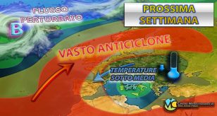 Meteo Italia - goccia fredda che torna sul Mediterraneo