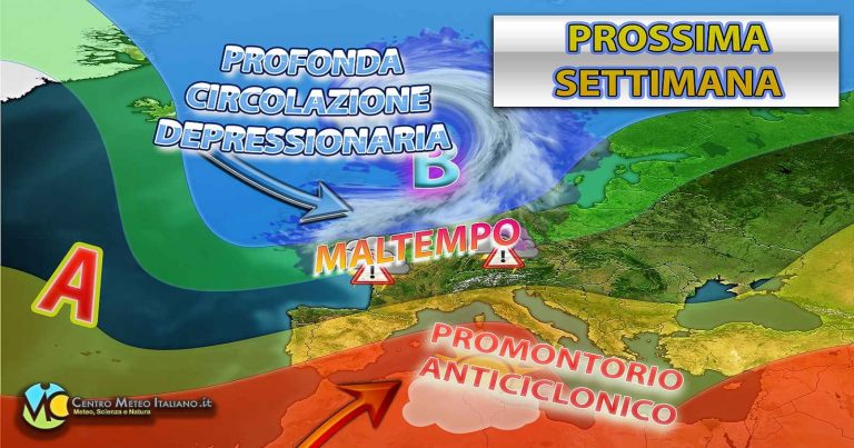 Meteo – Torna l’estate nella seconda parte di settimana, ma nel weekend nuova fase di maltempo autunnale