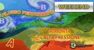 Meteo Italia - più spazio all'alta pressione dal prossimo weekend