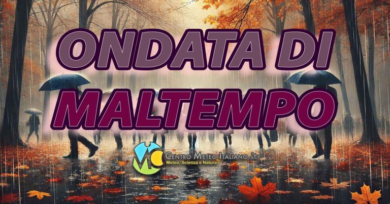 Meteo Italia – maltempo con danni e allagamenti su diverse zone fino al weekend, più alta pressione a seguire