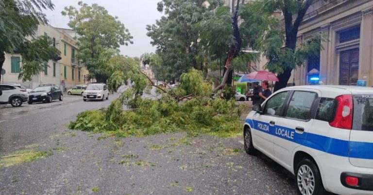 Forte maltempo si abbatte sulla città italiana: ci sono crolli e voragini